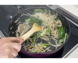 ミミガーと小松菜のめんつゆ炒め★動画あり作り方15写真