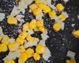 コーンバターたまご炒め＊コーンバターオムレツ作り方2写真