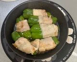 ワンパンで♪ピーマンの肉巻きチーズ作り方6写真