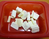 塩麹チーズケーキ！（シリコンスチーマー）作り方1写真