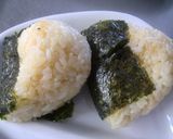 やみつきバターしょう油チーズおにぎり作り方2写真