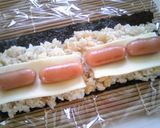 ＊ウインナーチーズ×天゛ロ〜ル＊*作り方5写真