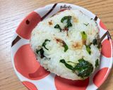 かぶの葉のおかかふりかけおにぎり🍙作り方4写真