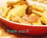 筍とベーコンのバター醤油炒め作り方4写真