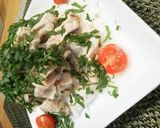 Ｗ食感♪豚しゃぶとろろポン酢がけ作り方4写真