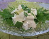 アボカド豆腐水菜のサラダが☆白和えに？！作り方5写真