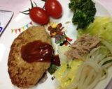簡単!ヘルシー!豆腐ハンバーグ作り方6写真