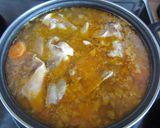 スペイン料理　豚の耳の煮込み作り方15写真
