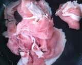 簡単♪豚肉の肉じゃが★ほっこり田舎の味作り方3写真