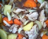 簡単♪豚肉の肉じゃが★ほっこり田舎の味作り方5写真