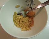 チーズ入り♪きなこのご飯団子作り方1写真