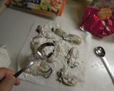 牡蠣のしょうゆ炒め おかかあえ作り方5写真