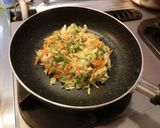 野菜たっぷりたまご焼き作り方4写真