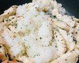 鶏肉のレモン＆ライス炒めリゾット風作り方1写真