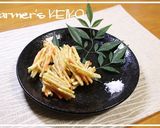 サツマイモとニンジンのかき揚げ作り方3写真