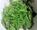 超簡単..丼で.5分.エリンギ.菜花炒め作り方6写真
