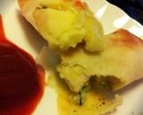 リメイク！焼きポテサラ春巻き♡作り方4写真