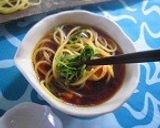 鶏南蛮風つけパスタ作り方5写真