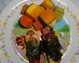 ウインナーと竹輪の青じそ巻き作り方4写真
