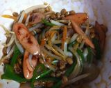 ♥野菜たっぷり納豆オムレツ♥作り方5写真