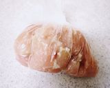 ✿塩麹でやわらかササミの照り焼き✿作り方2写真