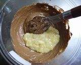 HMでバナナ入りチョコパウンドケーキ♪作り方2写真