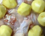 鶏とジャガ芋の塩麹煮作り方3写真