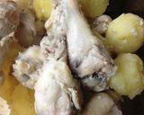 鶏とジャガ芋の塩麹煮作り方5写真
