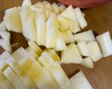 米粉のりんごケーキ作り方1写真