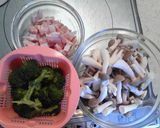 鶏肉のトマトクリームサラダ作り方1写真