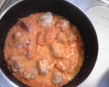 鶏肉のトマトクリームサラダ作り方4写真
