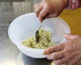 トマトとエビのにんにくパン粉焼き作り方4写真