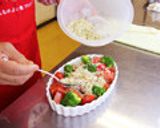 トマトとエビのにんにくパン粉焼き作り方6写真