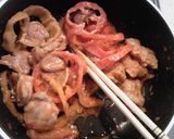 鶏肉のトマトクリームサラダ作り方5写真