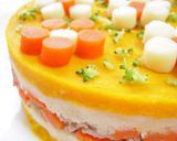＊犬用　わんこのお花畑～野菜ケーキ～＊作り方6写真