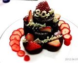 ロールちゃんで♡簡単デコロールケーキ♡作り方4写真