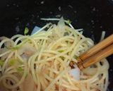 簡単！いか明太パスタ作り方4写真