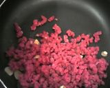 クレソンと牛肉のボロネーゼ作り方1写真