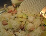 朝食！お弁当！ウインナー＆チーズおにぎり作り方2写真