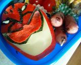 ゴーバスターズ弁当作り方3写真