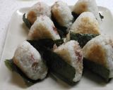 チーズとおかかのみそ焼きパッタンおにぎり作り方7写真