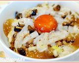 めんつゆ漬け卵黄＆いか納豆ジュレそうめん作り方5写真