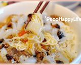 めんつゆ漬け卵黄＆いか納豆ジュレそうめん作り方6写真
