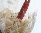 キャベツなし？！もやしと葱のお好み焼き作り方1写真