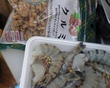 エビの新玉ねぎくるみ炒め作り方1写真