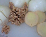 エビの新玉ねぎくるみ炒め作り方2写真
