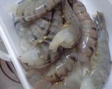 エビの新玉ねぎくるみ炒め作り方3写真