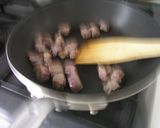 残りご飯で♥ステーキ♥ピラフ作り方3写真