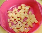 見た目も美味しい♬めんたいマヨサラダ作り方1写真