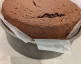 チョコスポンジ18ｃｍ✕高さ7ｃｍ作り方16写真